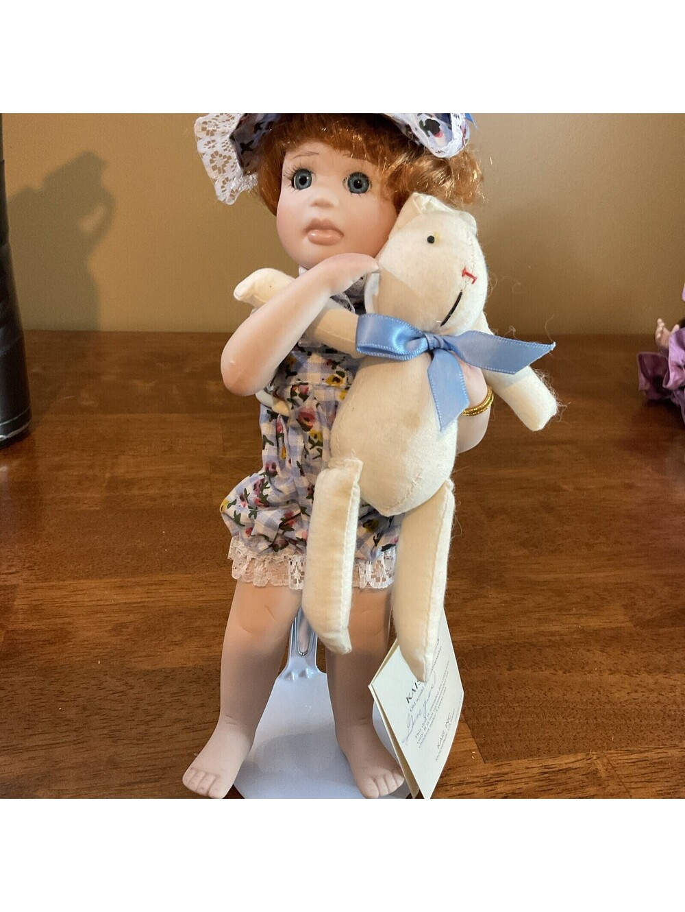 Kais American Artists "Ginger" GlasseyedPorcelain Doll by Janis Berard 1635/2000